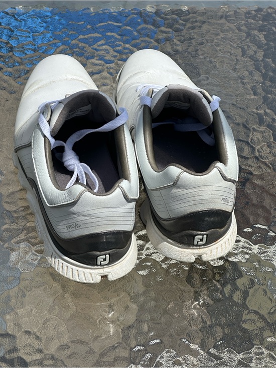 FootJoy Pro SL Golf Shoes White Gray Spikeless Men’s 10M Style 53267 Waterproof main image 11